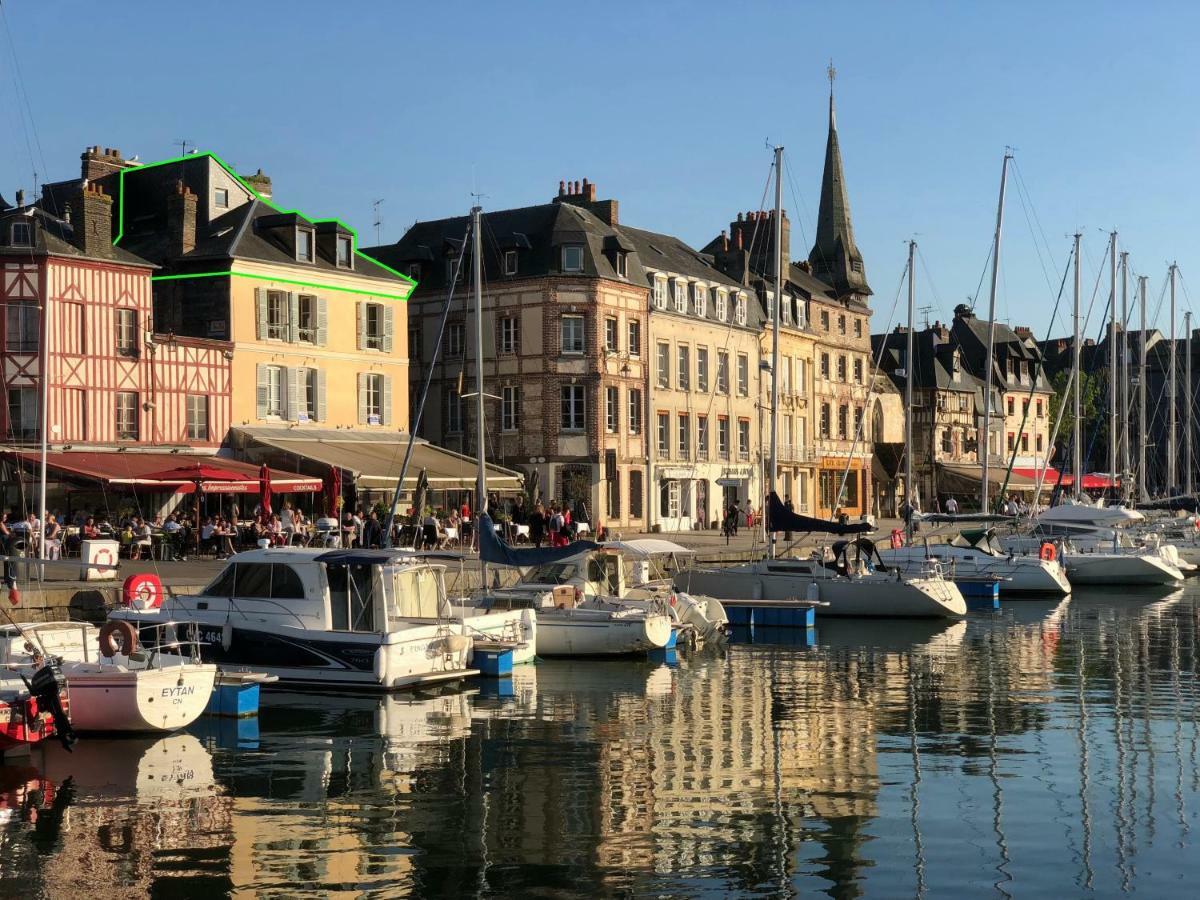 Lucarne Enchantée Honfleur Exterior foto